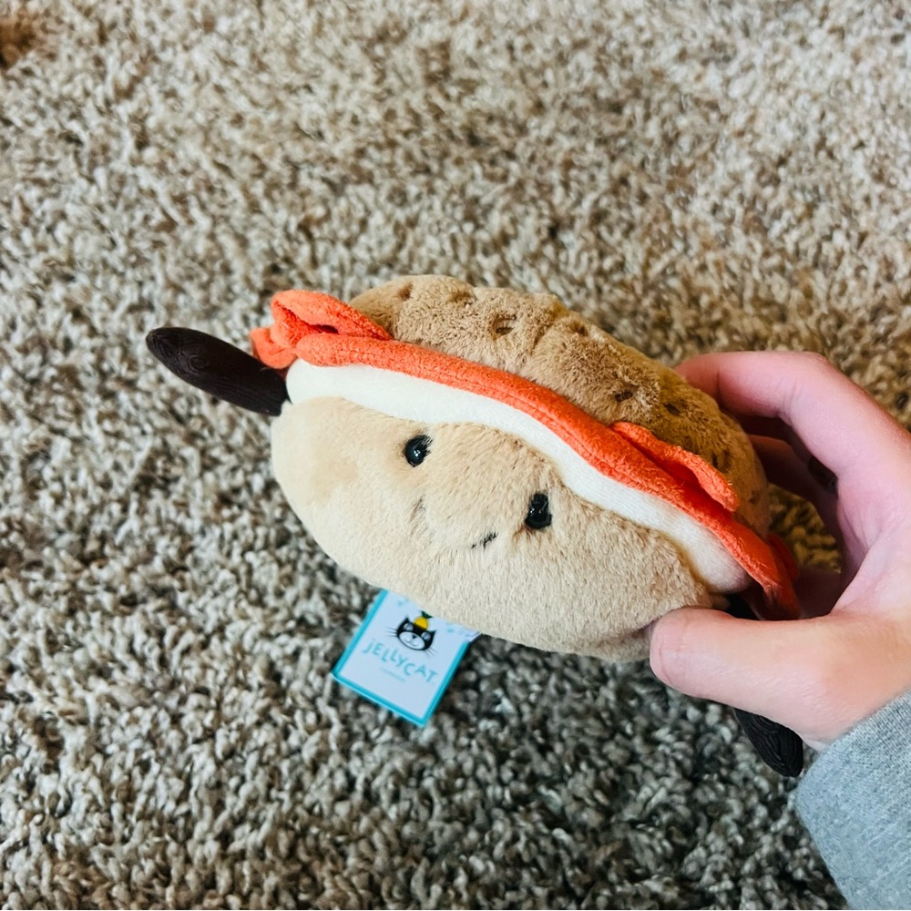 AUTHENTIC Jellycat Amuseables Bagel BNWT